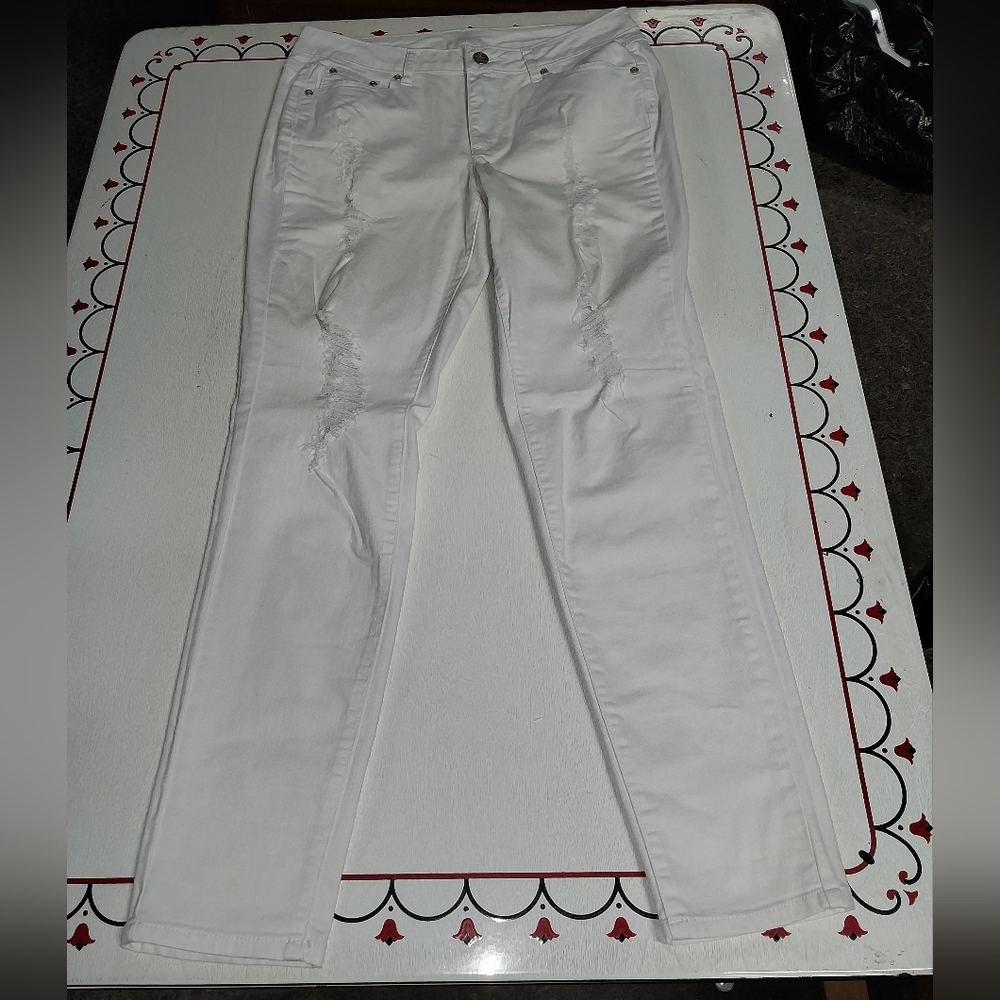 Women's White Jeans